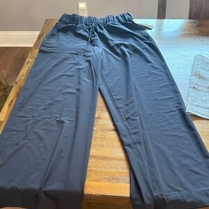 all in motion black Wide-Leg Track Pants